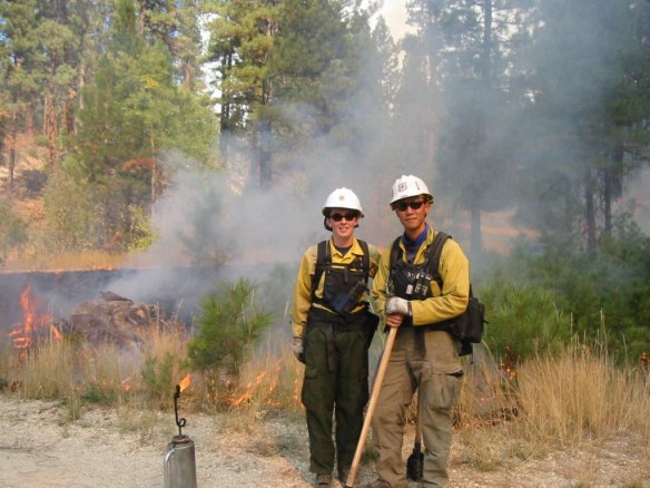 A few years after my hotshot days, I guess we didn't stop digging to take pictures before the advent of Facebook and YouTube.